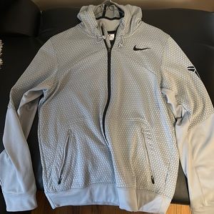 Men’s Nike Kobe Bryant Light Gray Hoody Size Small